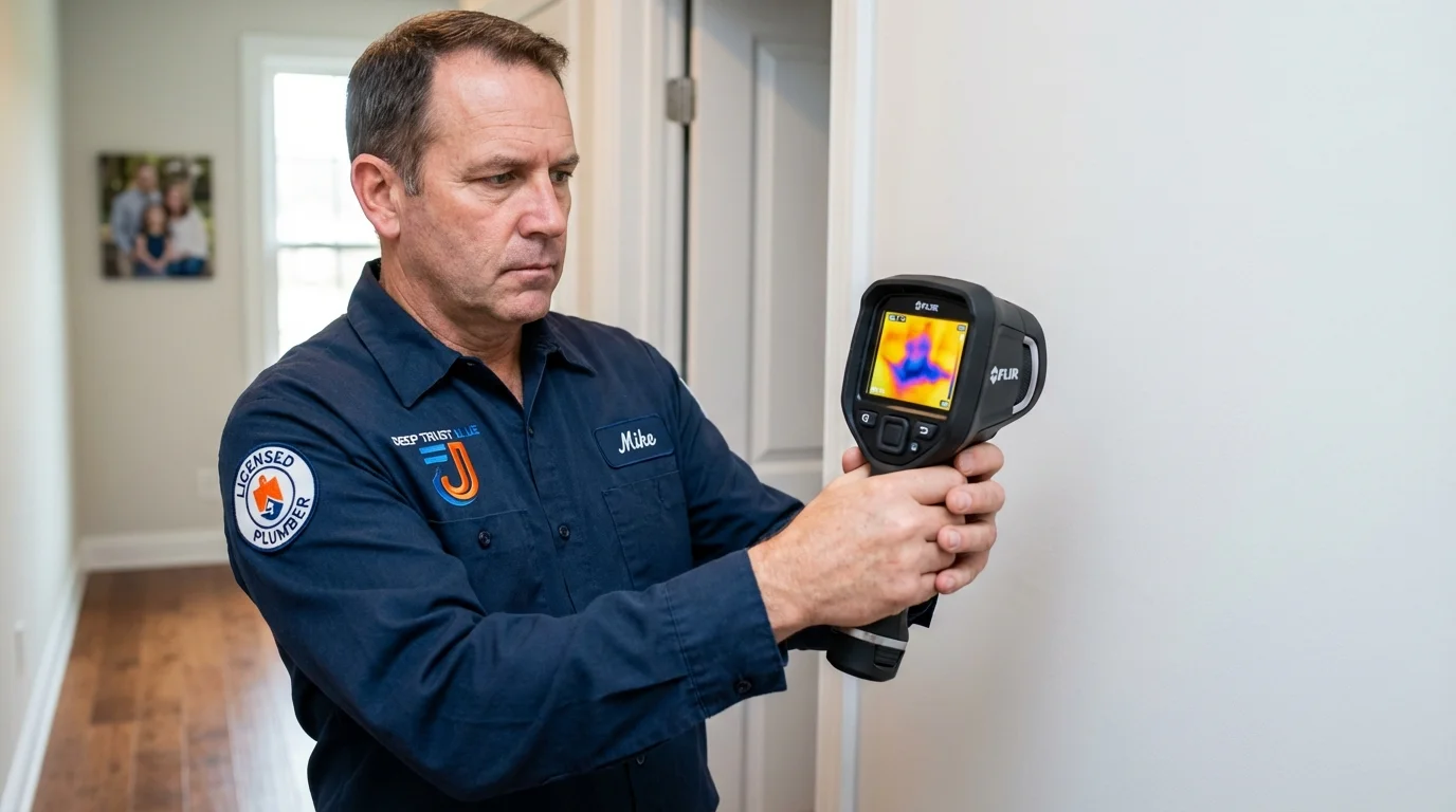 Thermal imaging leak detection by Johns Plumbing LLC in Kremmling